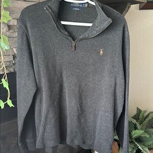 Ralph Lauren Polo Estate Rib Knit in Gray
